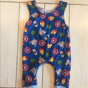 Marvel Character Baby Romper
